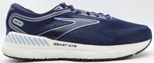 Men Brooks Beast GTS 23 navy athletic running shoes sneakers  display picture 1