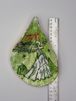 Hand Painted Enchanted Forrest Celtic Lady