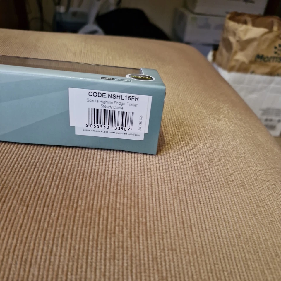 Oxford Diecast NSHL16FR Scania Highline Fridge Trailer Steady Eddie - Image 2 of 4