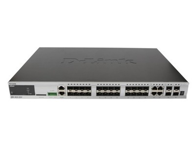 D-Link Switch DGS-3620-28SC 24x SFP 1Gb 4x RJ-45 1Gb 4x SFP+ 10Gb Managed