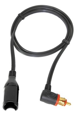 Tecmate O-29 OptiMate SAE to Bike 90° Plug Adaptor Extender Cable
