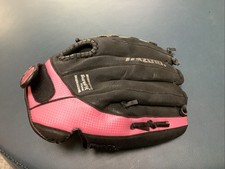 Mizuno Prospect Series 12" GPL 1206 Pink/Black LHT Softball Glove Mitt-EUC