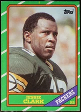 1986 Topps Football Jessie Clark #217 EX