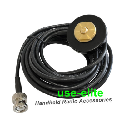 Magnetic Mount NMO Base With RG-58  Cable BNC Plug Antenna Base for Mobile Radio