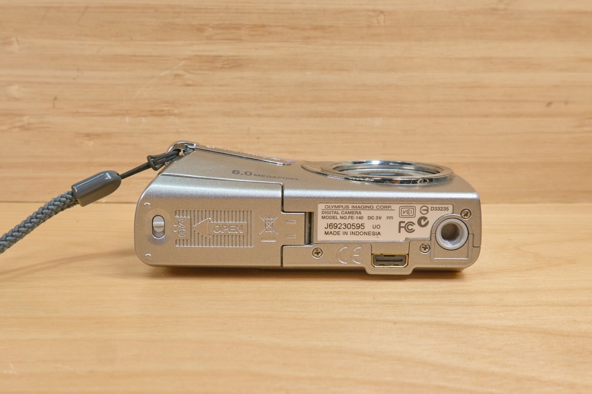 Olympus FE-140 6 MP Digital Camera, with 3X Optical Zoom | eBay