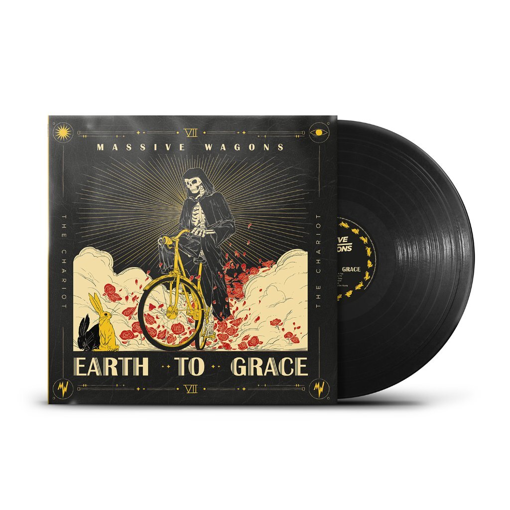 Massive Wagons Earth To Grace LP vinyl Europe Earache 2024 black vinyl - PRESALE