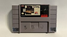 Blockbuster NBA Live 96 (Super Nintendo Entertainment System SNES, 1995) Working