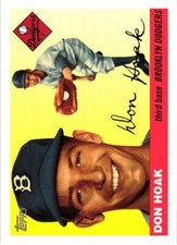 2005 Topps #DB-DH Don Hoak Dem Bums