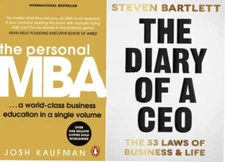COMBO OF 2 BOOK SET  the personal mba + diary of a ceo New Stock Fast Shipping