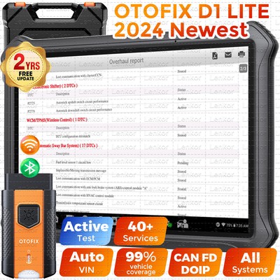 2024 OTOFIX D1 Lite Bidirectional Full System OBD2 Diagnostic Scanner Key Coding
