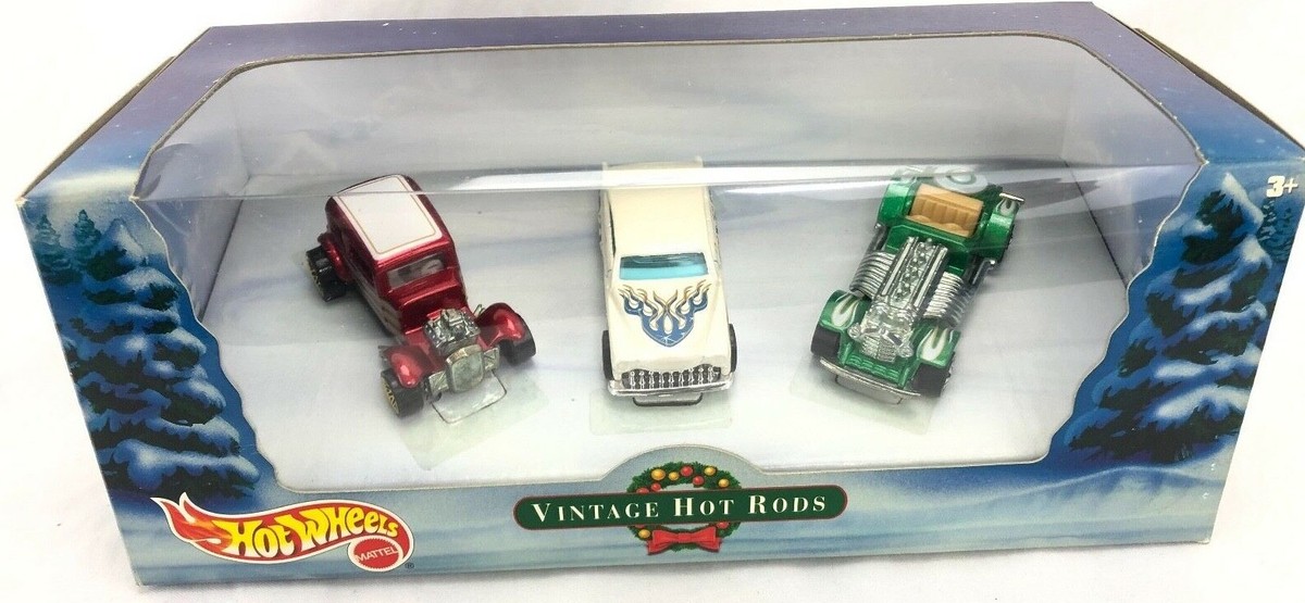 その他 Hot Wheels Vintage Hot Rods 3cars set 2000 Hot Wheels Vintage Hot Rod Set 3 Car Limited Edition