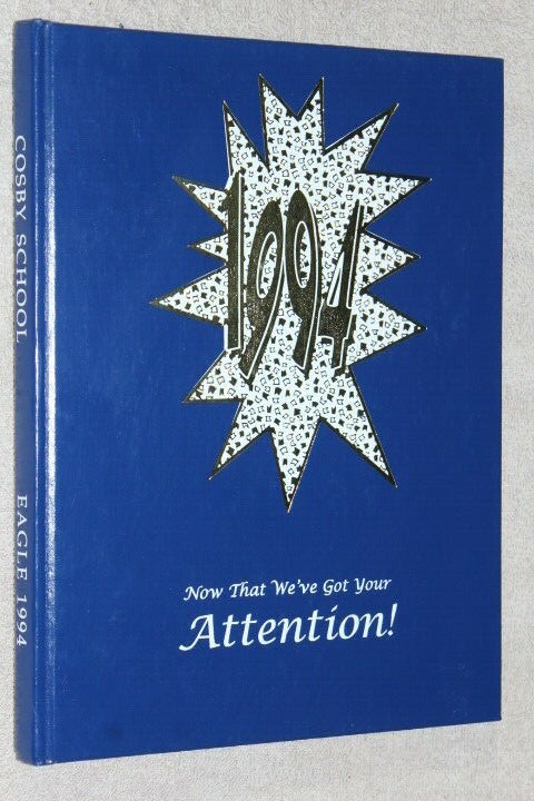 1994 Cosby High School Yearbook Annual Cosby Tennessee TN - Eagle