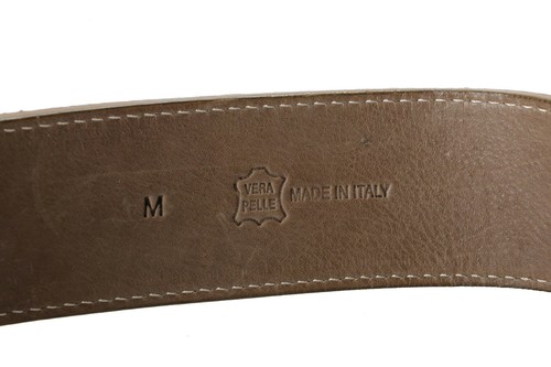 Maison Martin Margiela MM6 Women's Brown Leather Belt Sz US M - Picture 5 of 6