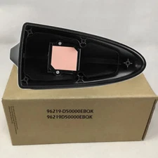 New For 2015-19 Hyundai Sonata-Elantra Ebony Shark Fin Roof Antenna Cover BLACK