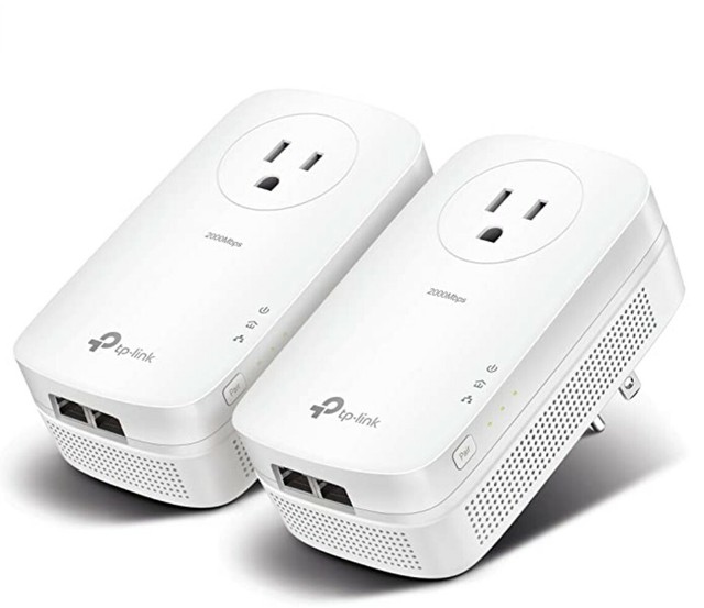 TP LINK AV2000 Powerline Adapter Pair TL PA9020P KIT EBay