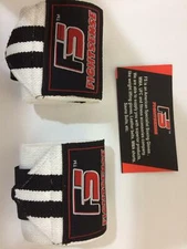 Best Wrist Wraps LIFTING STRAPS for POWER LIFTING Support CROSS FIT Gym Deadlift