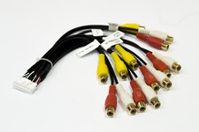 CLARION VZ-509 VZ509 GENUINE A/V RCA HARNESS Cable Pre Out Leads 24 Pin