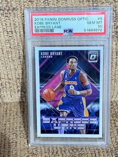 2018 Panini Donruss Optic Kobe Bryant Express Lane PSA 10 #5
