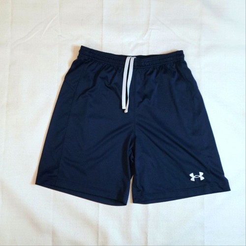 Under Armour Navy Blue Heat Gear Loose Shorts Size Medium eBay