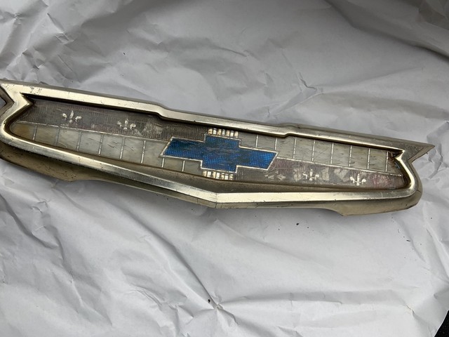 1957. 57 Chevrolet Impala Rear. Trunk Emblem Used eBay