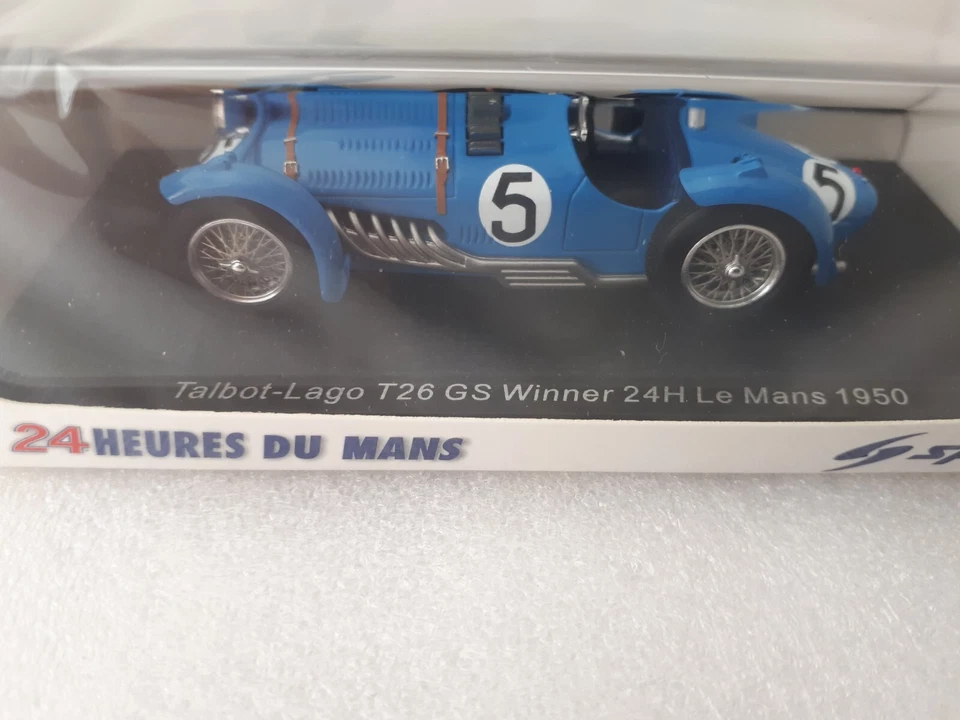 Spark 43LM50 1:43 Le Mans 1950 winner - Talbot-Lago T26 GS - Image 2 of 3