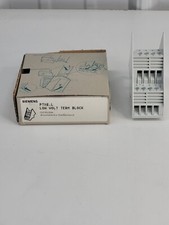 Siemens PTX6.L Low Voltage Terminal Termination Block NEW IN BOX h11