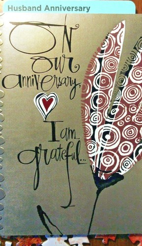 LOVE ANNIVERSARY Cards for MY HUSBAND on OUR WEDDING ANNIVERSARY  Hallmark 500A - Afbeelding 2 van 55