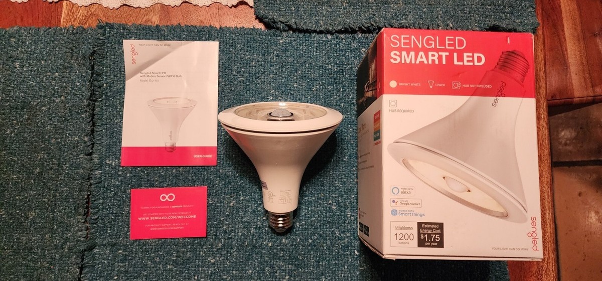 Zigbee Sengled Smart Led Floodlight New In Box Sengled PAR38