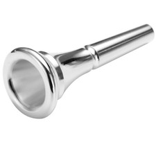 High Quality Silvered Brass French Horn Mouthpiece