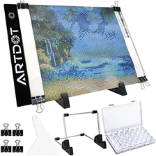 ARTDOT A4 LED Light Pad for Diamond Painting, USB Powered Light Board Kit, Adjus