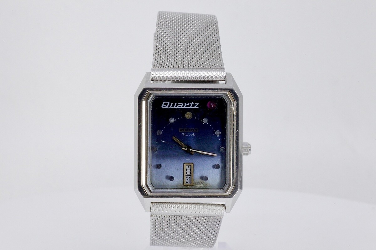 Vintage SEIKO QUARTZ VFA 3923-502A MENS WATCH Japan 117 | eBay