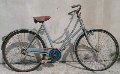 Bici Vintage Bicicletta Wolsit Freni Bacchetta CERCHIO POSTERIORE+