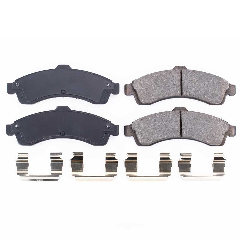 Disc Brake Pad Set-Front Z17 Low-Dust Ceramic Brake Pads with
