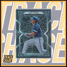 2022 Panini Chronicles Baseball Obsidian Corey Seager #59