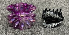 Vintage Rhinestone Claw Clip Hair Clip