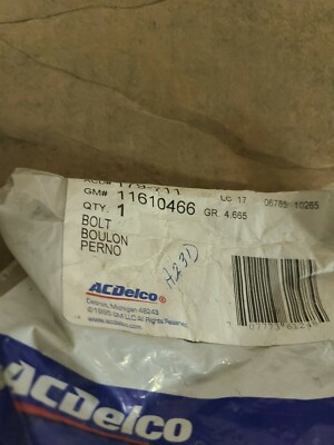 11610466 Rear Brake Caliper Bolt/Pin Brake Caliper Guide Pin sold ...