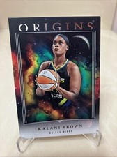 2024 Panini WNBA Origins Card # 12 Kalani Brown Dallas Wings ￼
