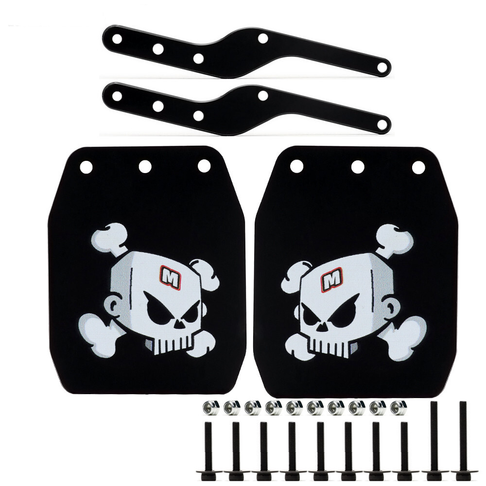 Rear Rubber Mud flaps Fender Mudguard for fits 17 Arrma Mojave 6S