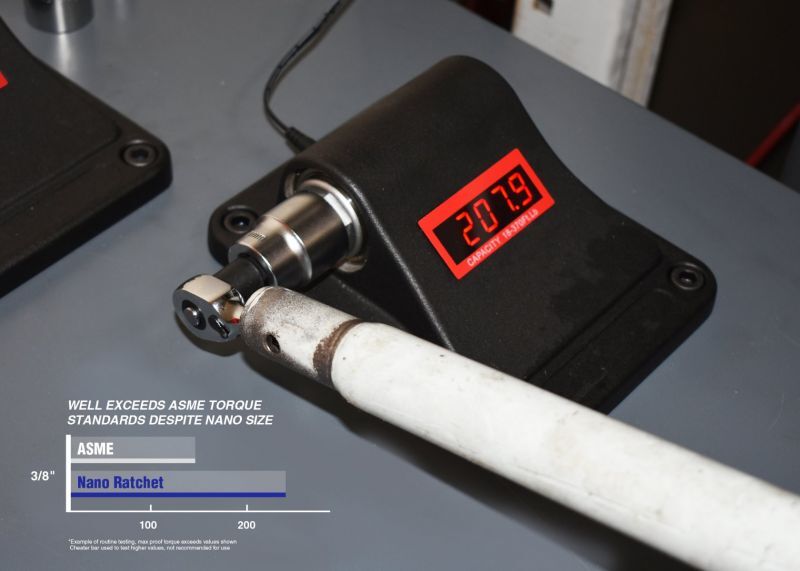 ゆゆ Astro Pneumatic 93812 Nano Ratchet - 3/8