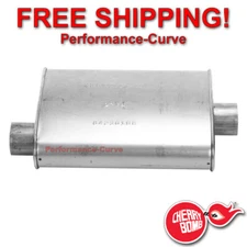 Cherry Bomb Turbo 2.5" Offset/Center Muffler Performance Exhaust - 16832CB