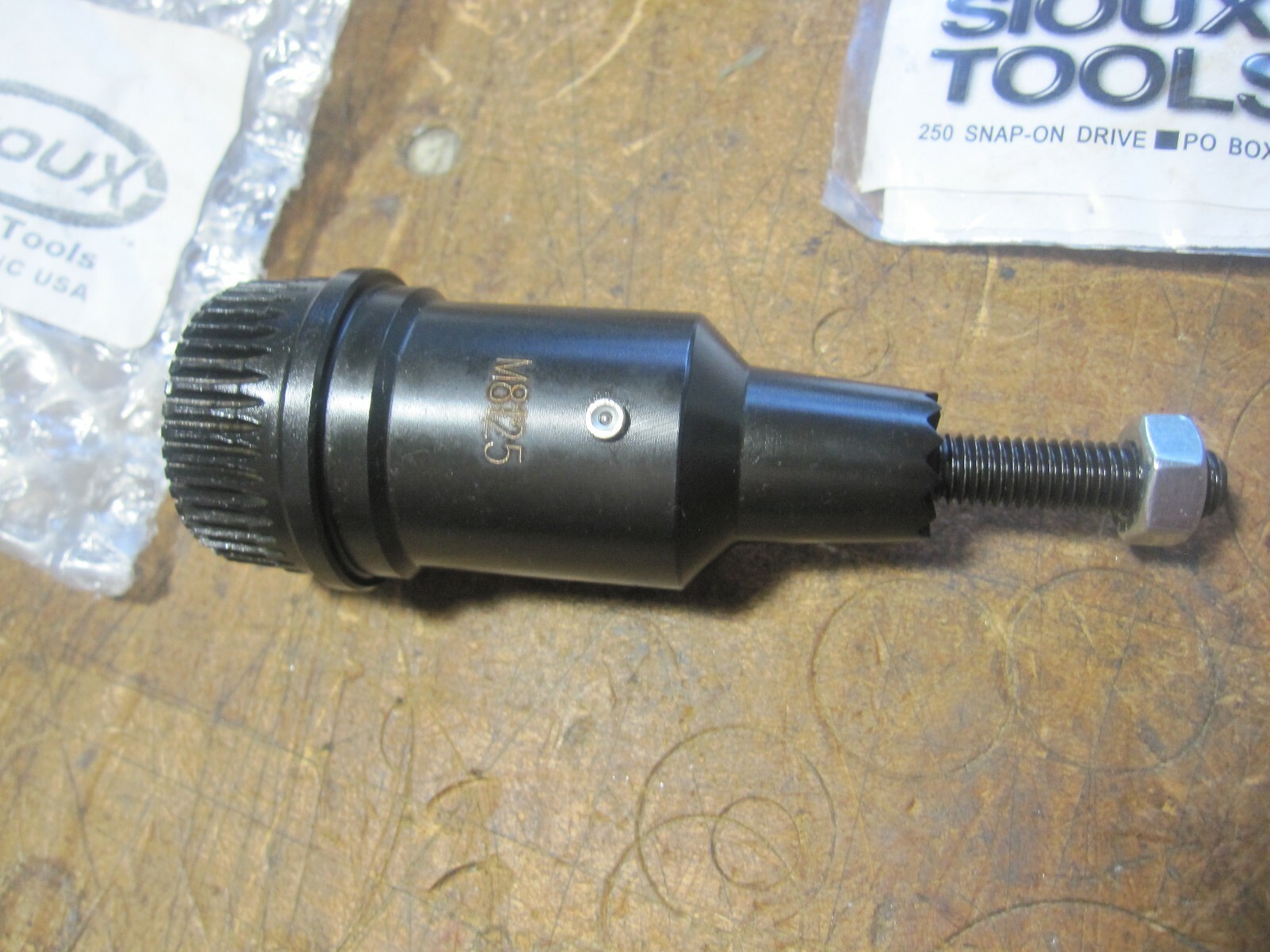 SIOUX SCNM8125 clinch nut install tool head kit (bolt bearings hex bit