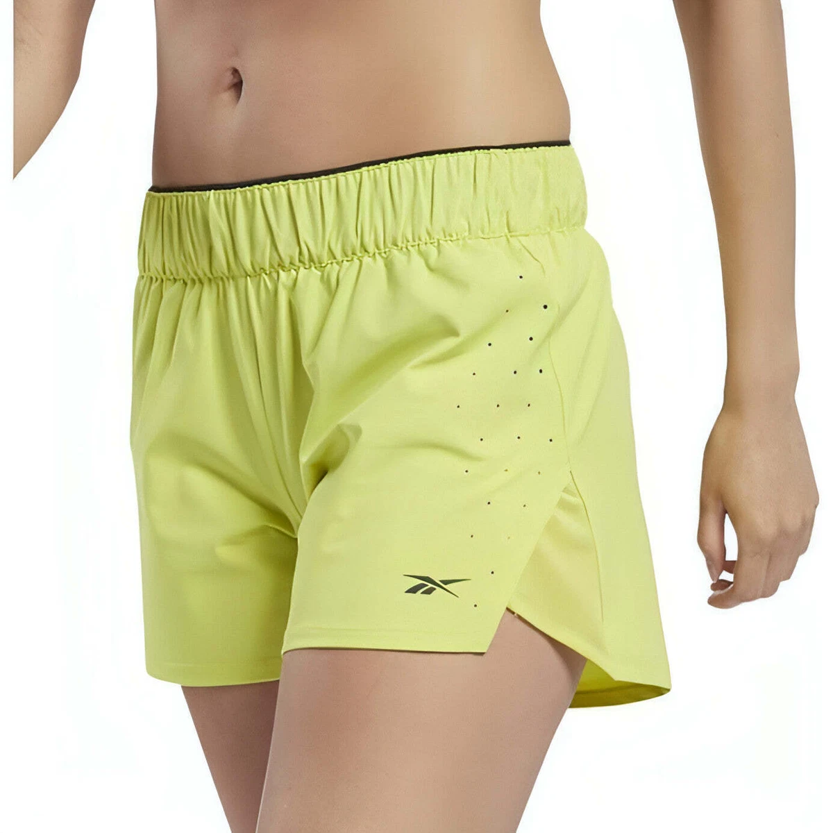 Reebok Womens United By Fitness Epic Training Shorts Yellow eBay