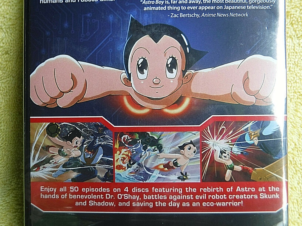 NEW 4dvd SET ASTRO BOY THE COMPLETE ANIMATED SERIES 50 EPISODES