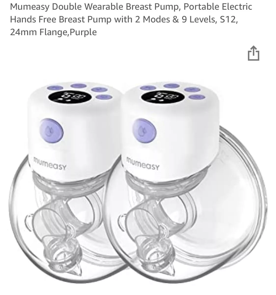 Portable electric sale breast pump