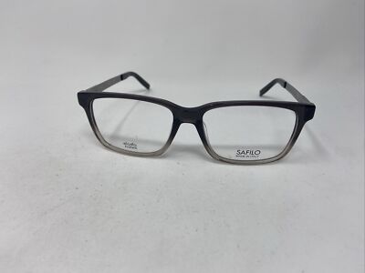 SAFILO SA 1029 V41 GRAY FADE CRYSTAL SILVER 55/16-145 EYEGLASSES JH41
