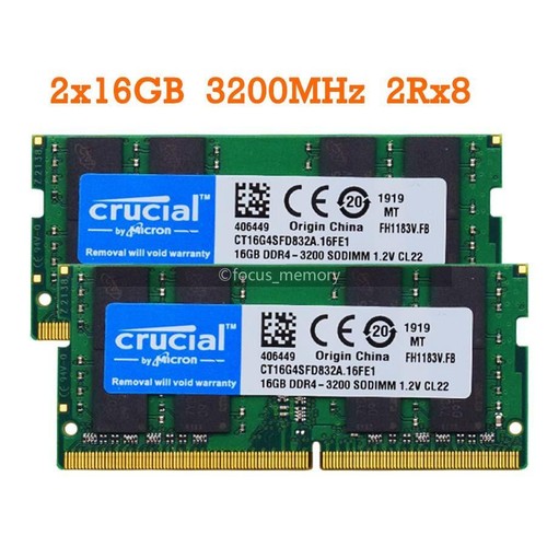 Crucial DDR4 16 GB 2133 2400 2666 3200 MHz SO-DIMM 260Pin Laptop Speicher 16G - Bild 17 von 17