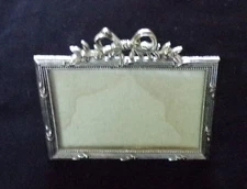 Mini Photo Frame Bow &Flowers Design Home Decor Vintage