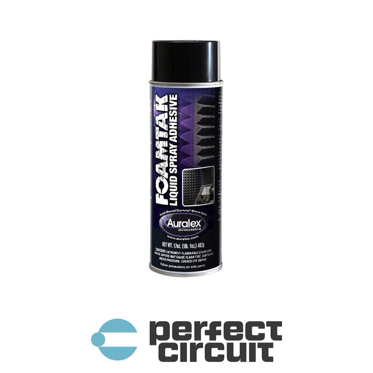 Auralex FoamTak Acoustic Foam ADHESIVE SPRAY NEW PERFECT CIRCUIT eBay