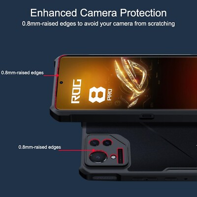 Flip Wallet Hülle Für Asus ROG Phone 8 Pro – Carbon-Optik, Magnetisch, Mit Standfunktion