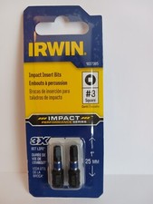 Irwin #1837385 Impact Insert Bit, #3 SQUARE, ...